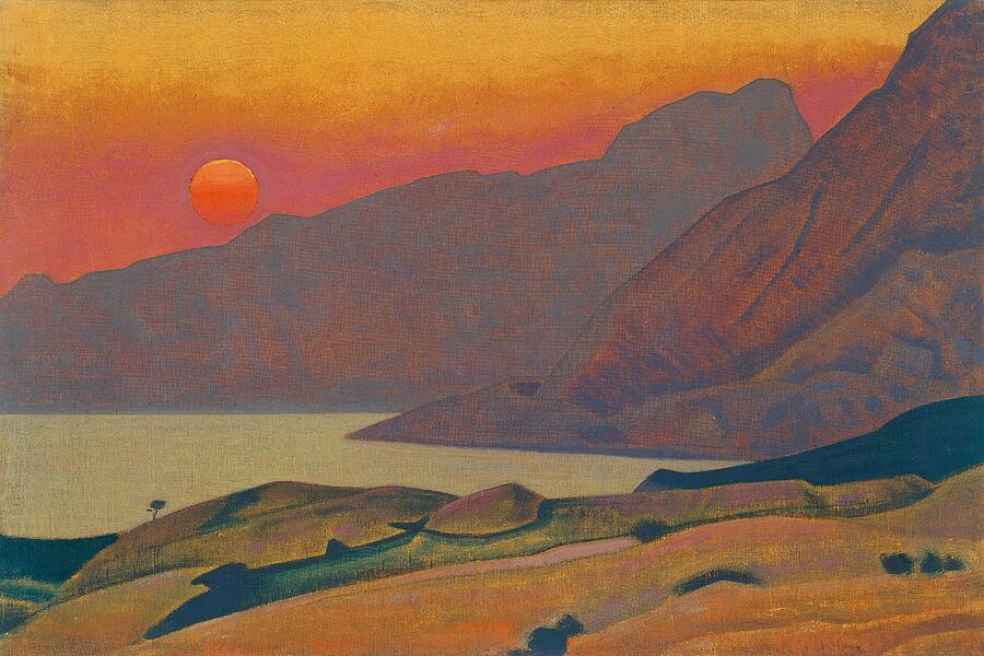Monhegan. Maine - Nicolas Roerich Digital Art by Samuel HUYNH Monhegan. Maine - Nicolas Roerich Digital Art by Samuel HUYNH