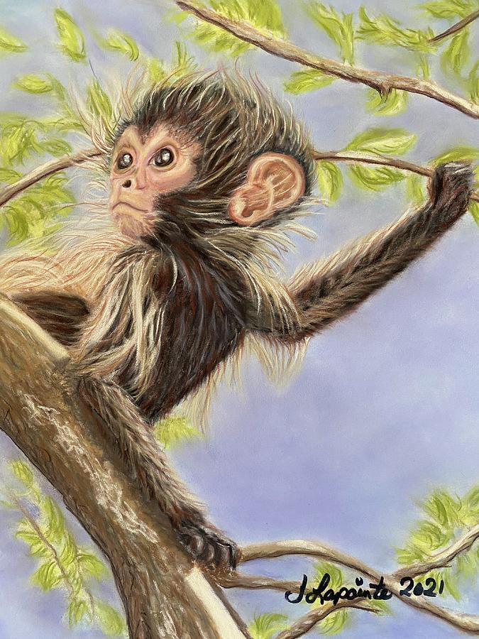 Monkey Business Painting by Jeanette Lapointe - Fine Art America