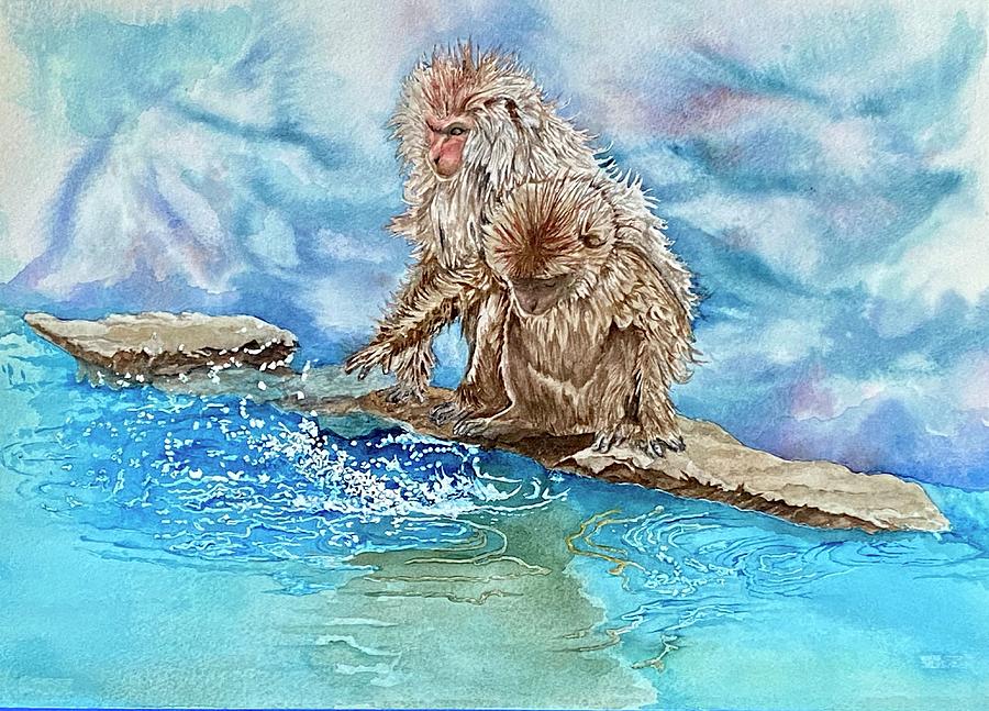 Monkey Business Painting by Sonya Catania