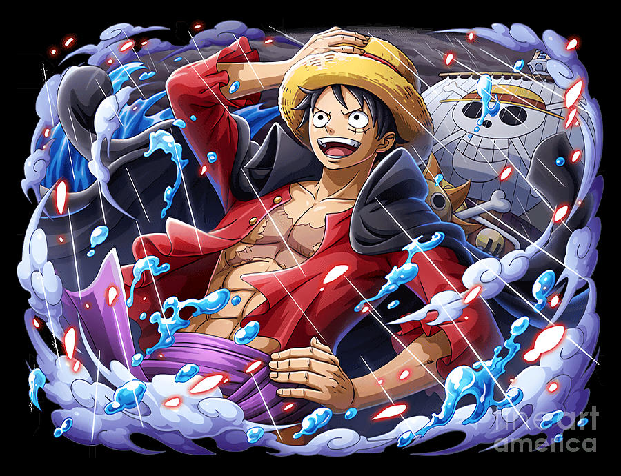 Monkey D Luffy Digital Art by Berto Andrew - Fine Art America