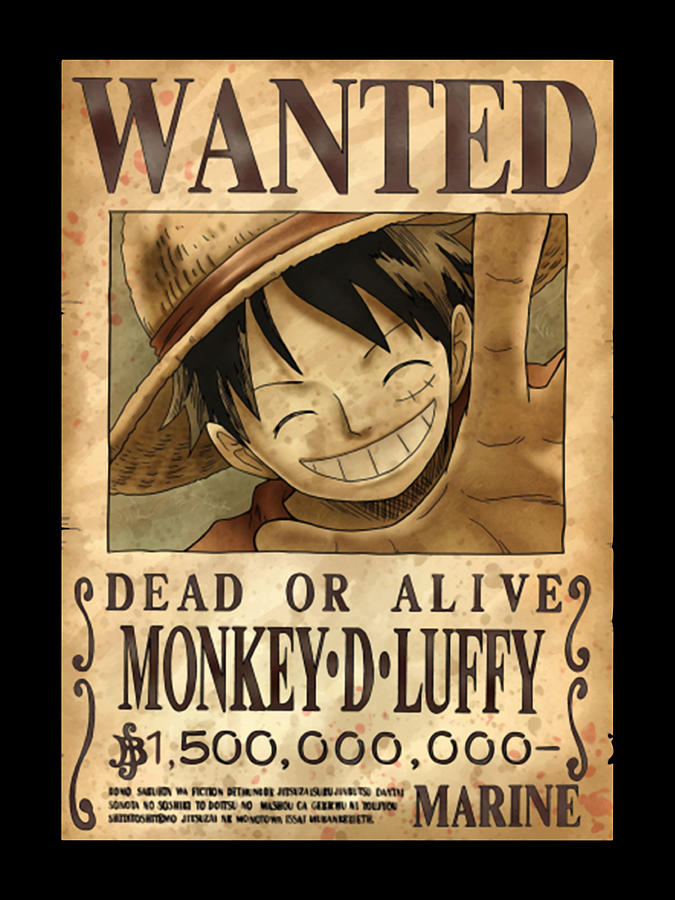 Monkey D Luffy Bounty Digital Art by Ninik Sansan