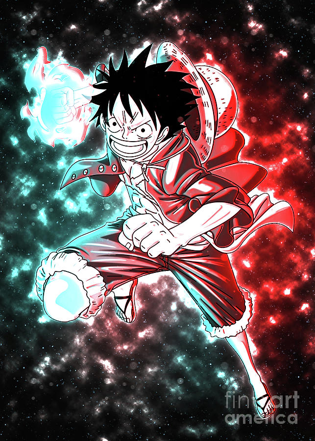 Monkey d Luffy Digital Art by Kun Funny - Pixels