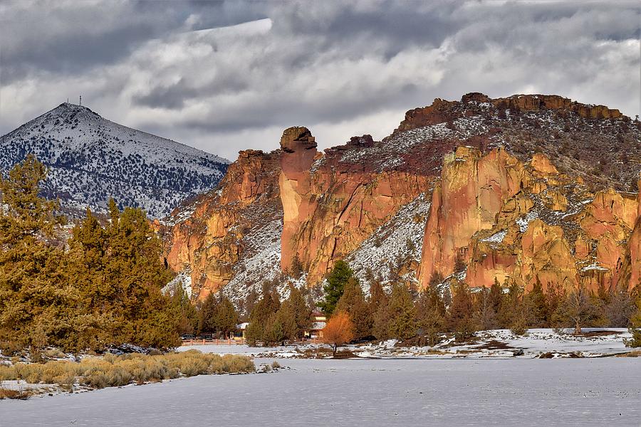 Monkey Face in Smith Rock State Park Photograph by Kathy Weissgerber