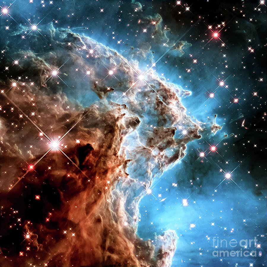 Monkey Head Nebula NGC 2174 in HIgh Resolution Photograph by M G Whittingham