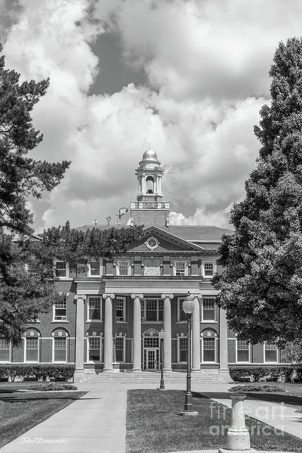 Monmouth College Wallace Hall Vertical Photograph by University Icons