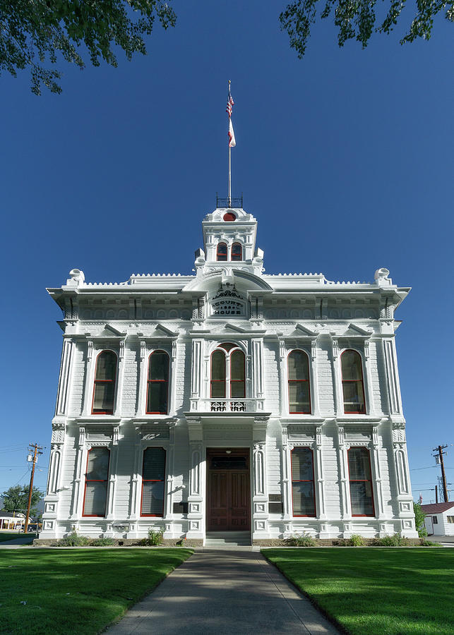 Mono County Courthouse Photograph by Brett Harvey