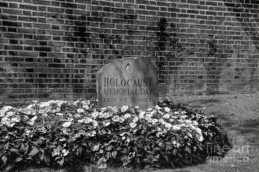 Monochrome Holocaust memorial  Photograph by Pics By Tony
