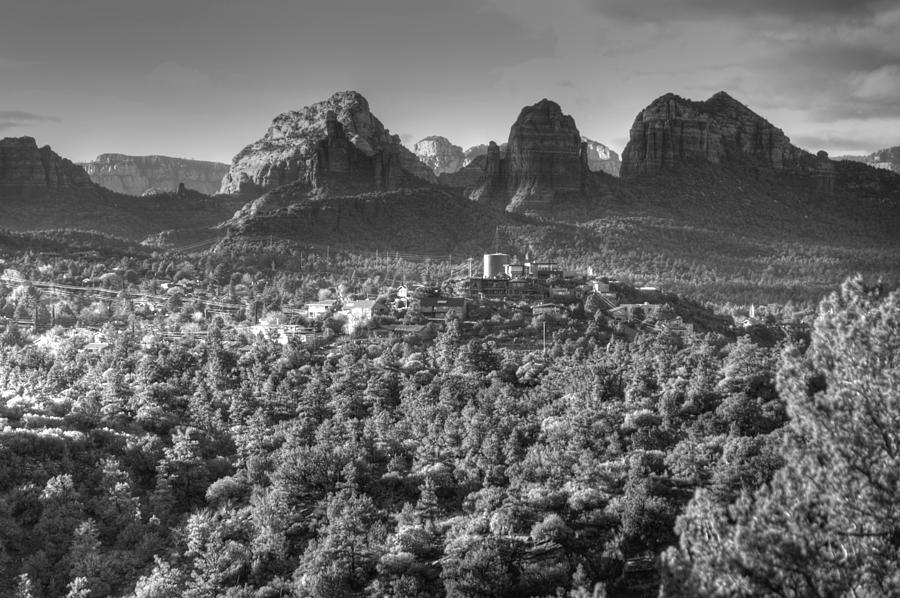 Monochrome Sedona Photograph By Rudolf Volkmann Pixels