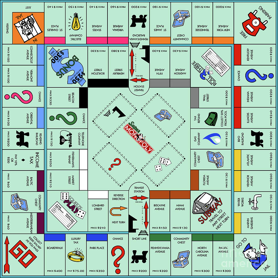 Monopoly Board Ultracovers