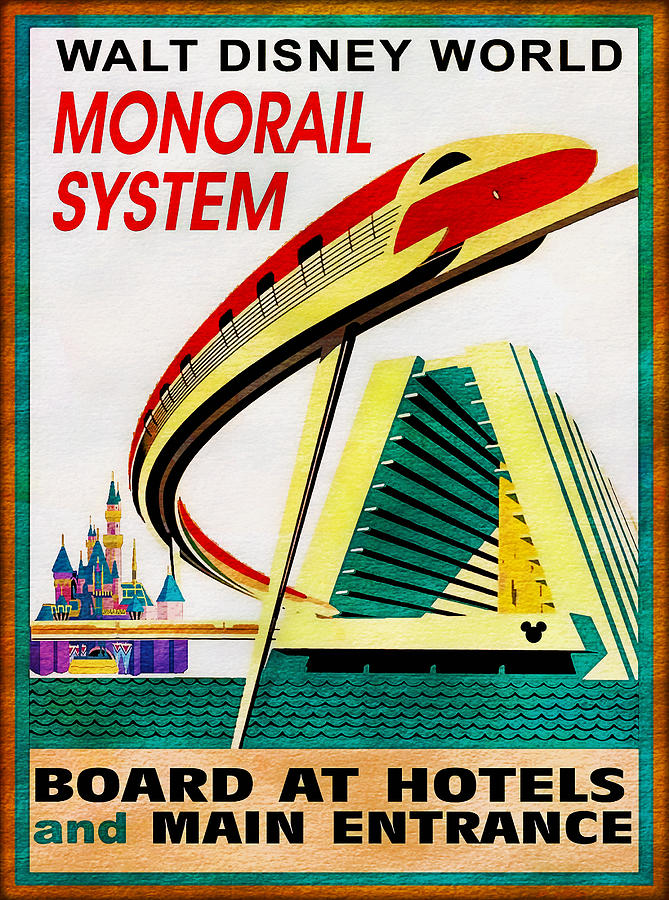 Disney Home Decor Monorail Red EPCOT Flower and Garden Disney Park Print  Walt Disney World Resort Jigsaw Puzzle