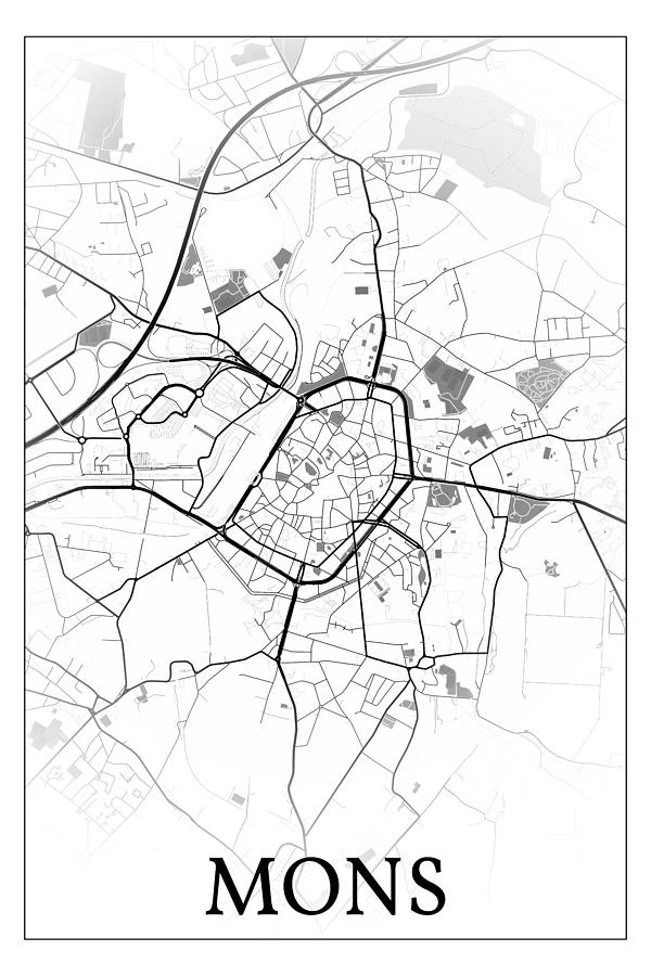 Mons Map Digital Art By Dandi Studio Pixels