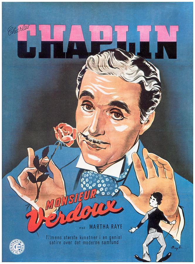 Monsieur Verdoux, 1947 - art by Benny Stilling Mixed Media by Movie World Posters