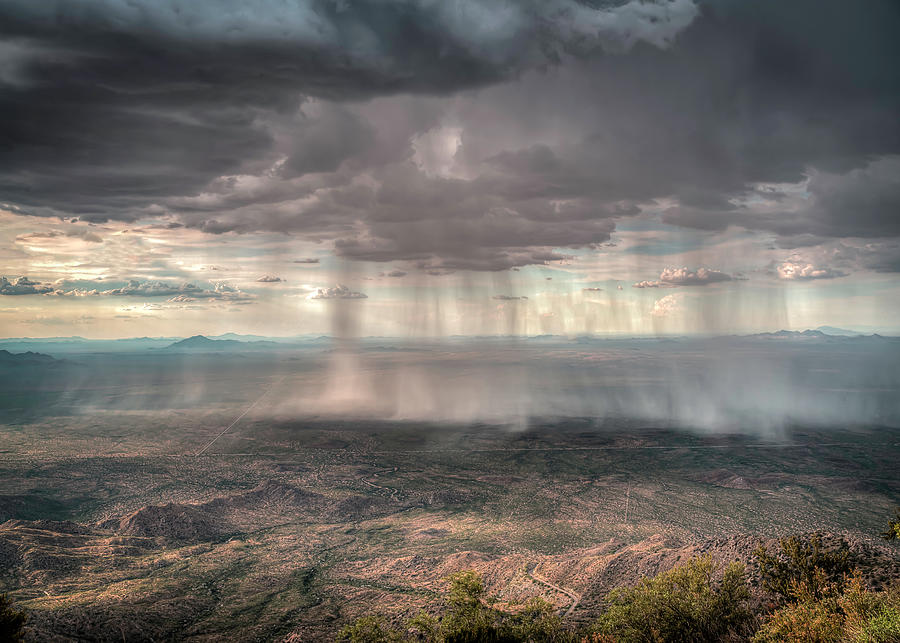 Monsoon Rains Photograph by Laura Hedien