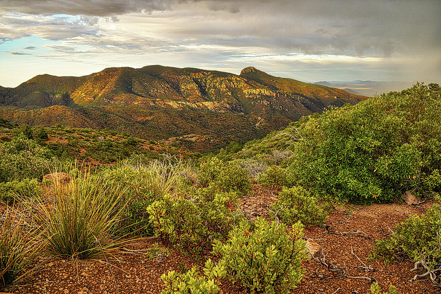 Tucson Photograph - Monsoon Season over the Chiriciahua Mountains, Echo Canyon Arizona by Chance Kafka