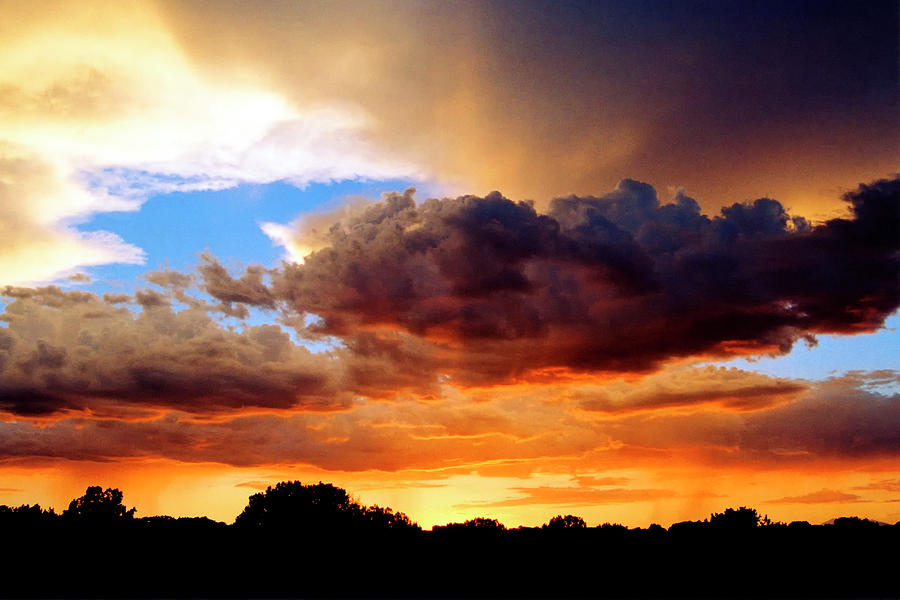 Sunset Photograph - Monsoon Sunset by David Coyle