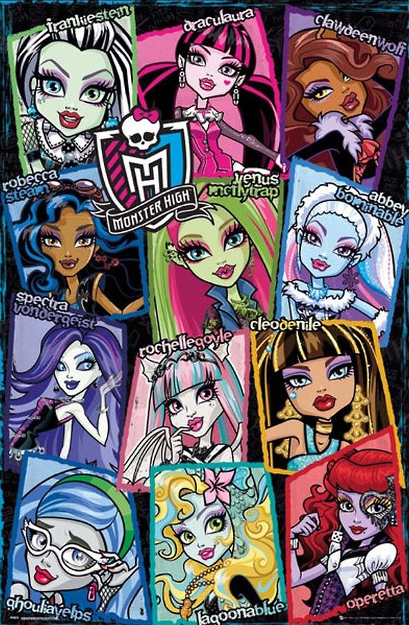 Monster High Character Digital Art by Jessie Canberli | Pixels