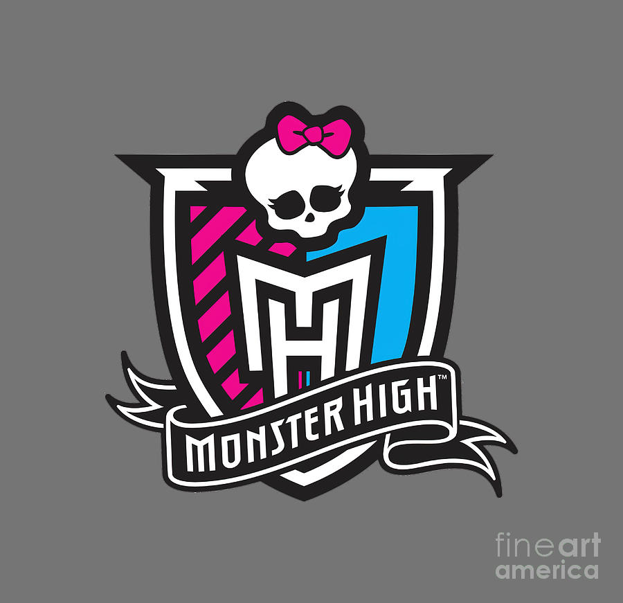 Monster High Logo Classic Tapestry - Textile by Mike Carter