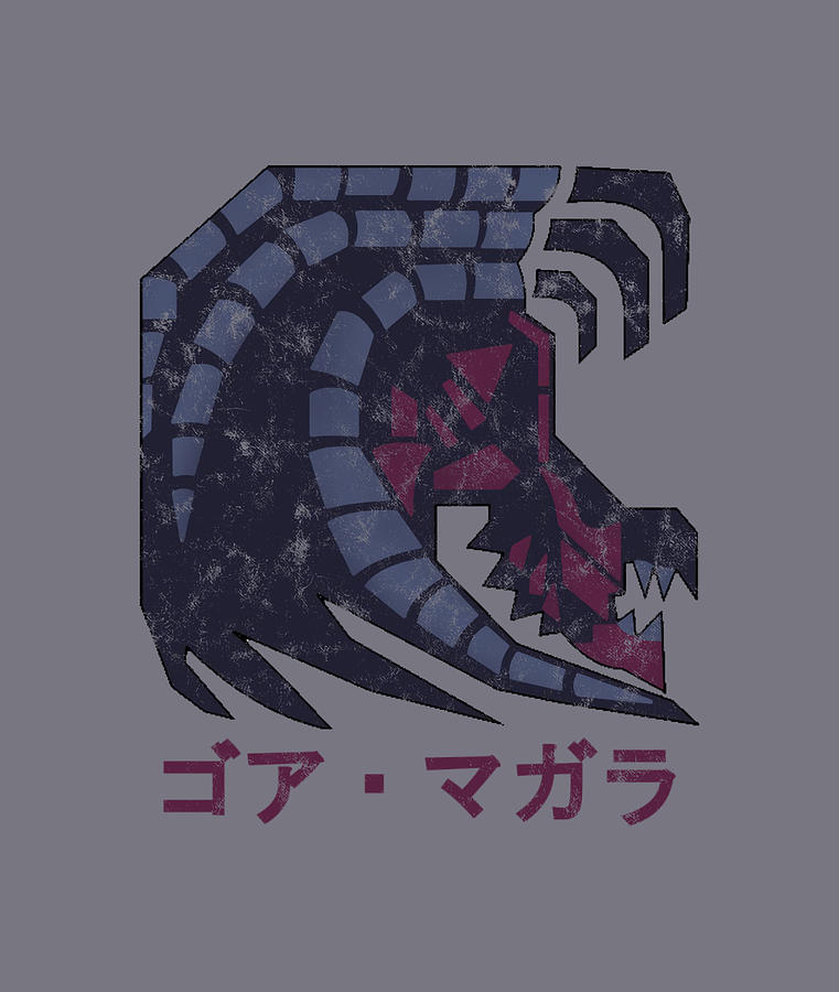 Monster Hunter Gore Magala Kanji hippie girl Painting by Ken Rose ...