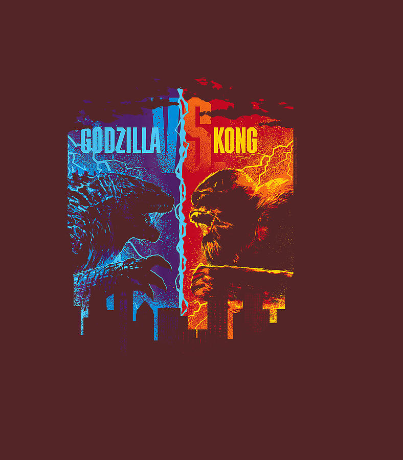 Monsterverse Godzilla Versus Kong Digital Art by Danyil Dhara - Fine ...