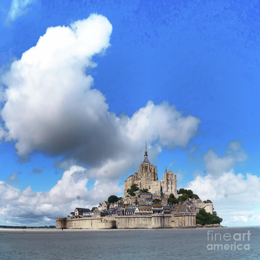 Mont Saint Michel France 6 Photograph by Rudi Prott