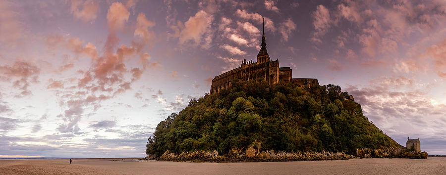 Architecture Photograph - Mont Saint Michel, France by Serge Ramelli