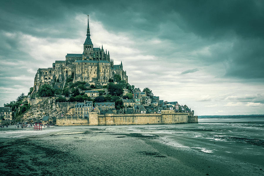 Mont-Saint-Michel in Normandy Photograph by Benoit Bruchez