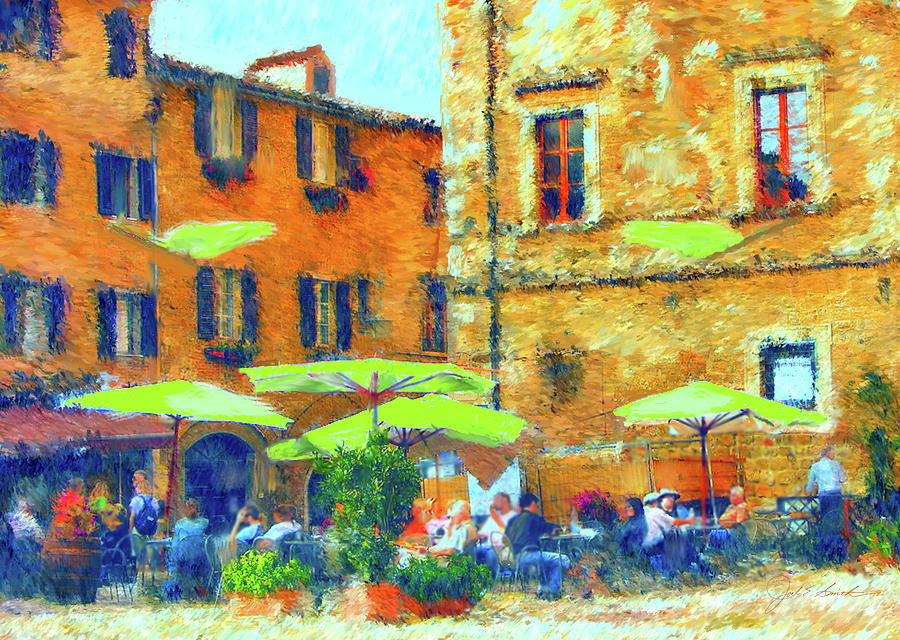 Montalcino   Painting by Joel Smith