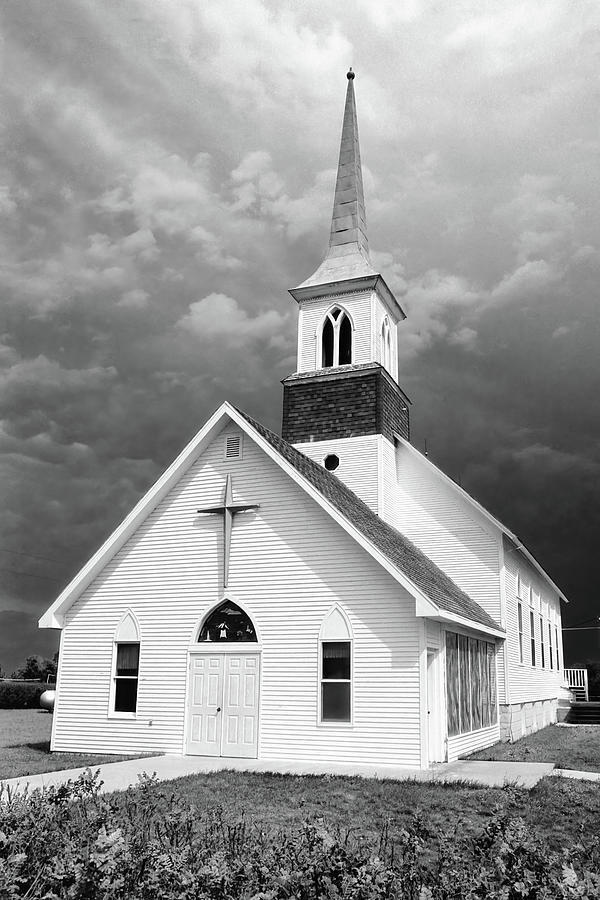 Montana Church Photograph by Steven Nelson