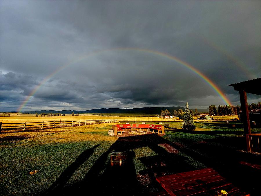 Montana Rainbow Photograph by Don Varney