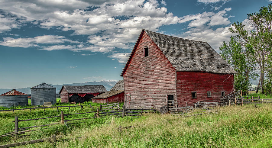 Montana Rustic and Rural Photograph by Marcy Wielfaert