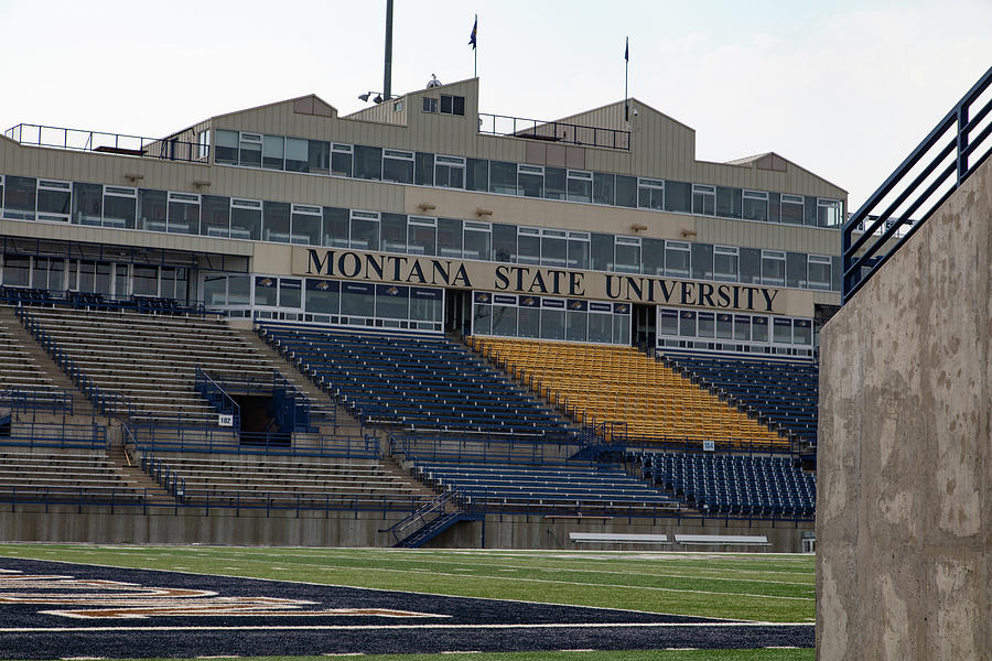 Montana State University Bobcat Stadium Photograph by Eldon McGraw