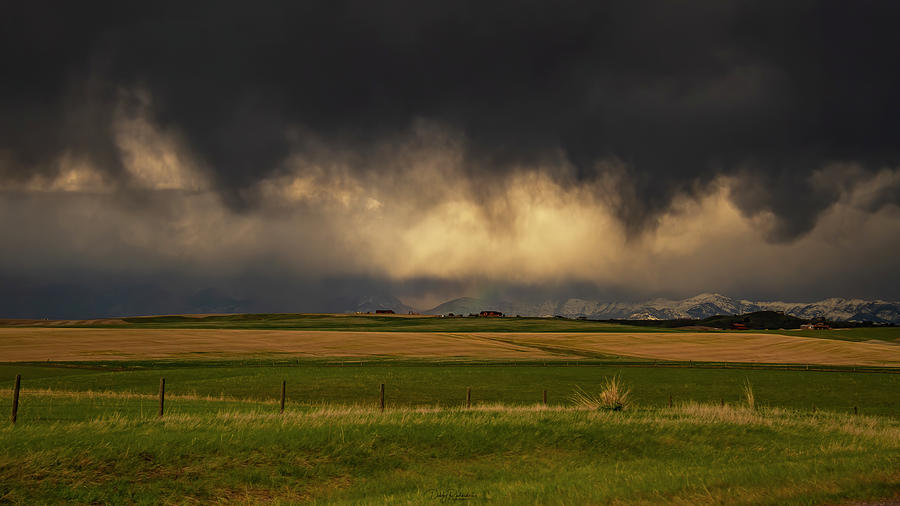 Montana Storm Front Photograph by Debby Richards