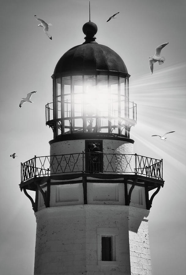 Montauk Point Lighthouse-5 Photograph by Nina Bradica