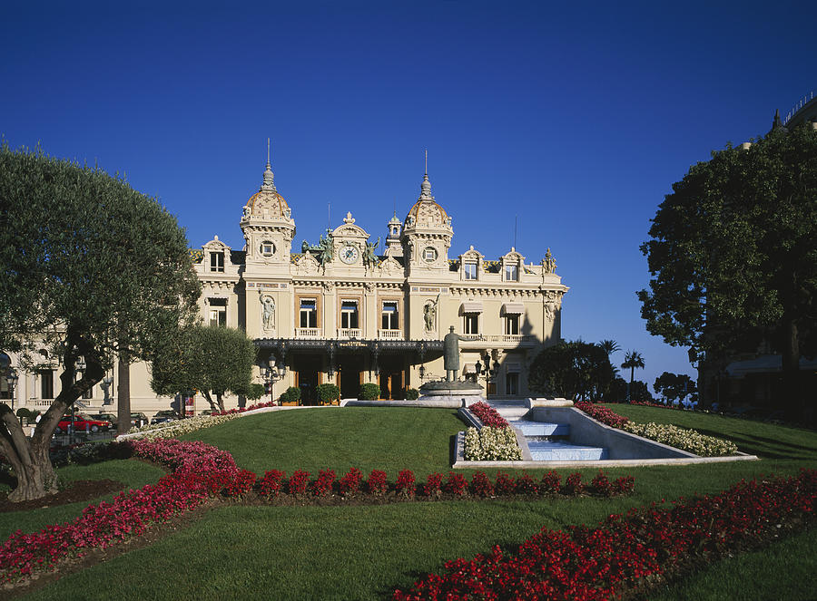 Monte Carlo Casino gardens Photograph by Murat Taner