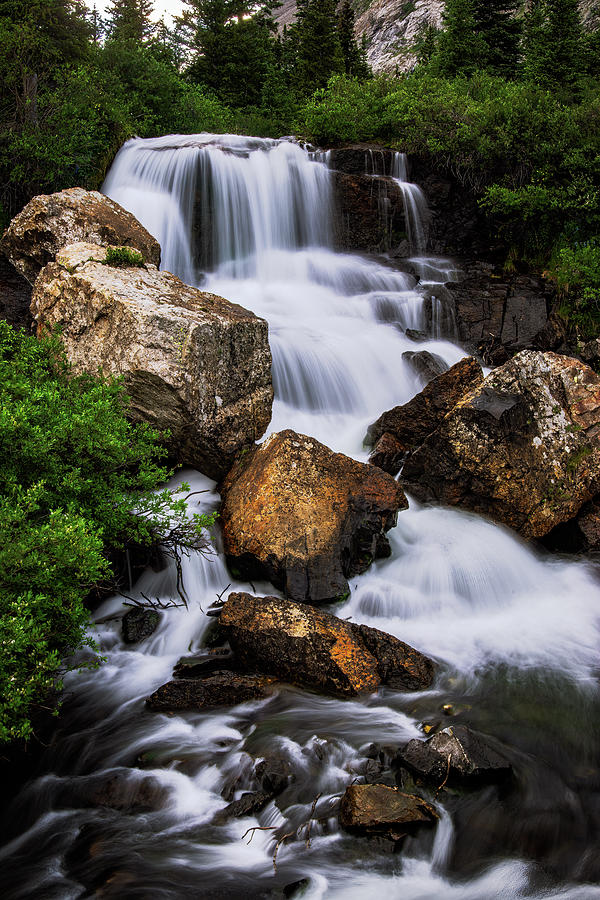 Monte Cristo Creek Falls Photograph by Bitter Buffalo Photography