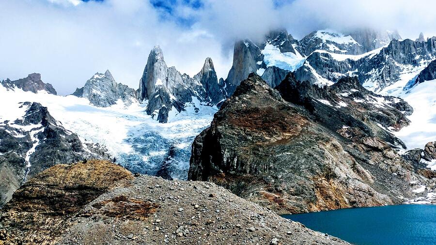Monte Fitz Roy Photograph by Leslie Struxness Monte Fitz Roy Photograph by Leslie Struxness