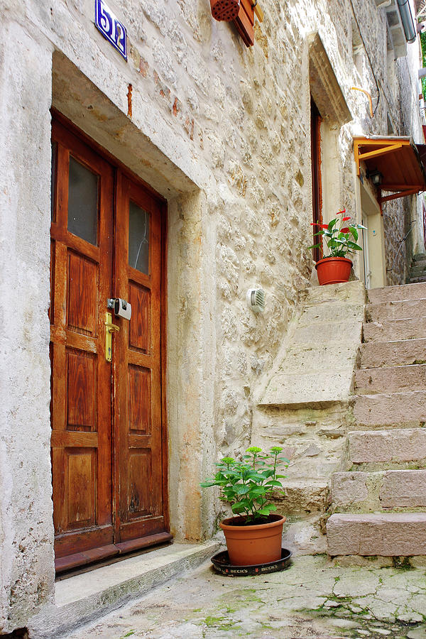 Montenegro - Doorway Photograph by Kenneth Lane Smith