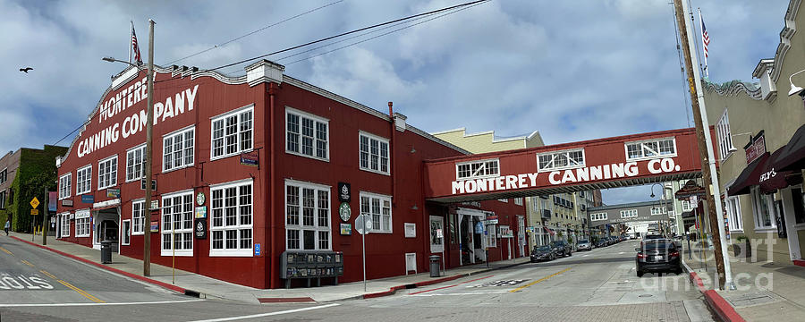Monterey Photograph - Monterey Canning Company on Steinbecks Cannery Row. Monterey 2020 by Monterey County Historical Society