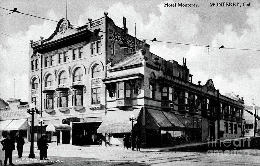 Monterey Hotel - historic photo Photograph by Bizarre Los Angeles Archive