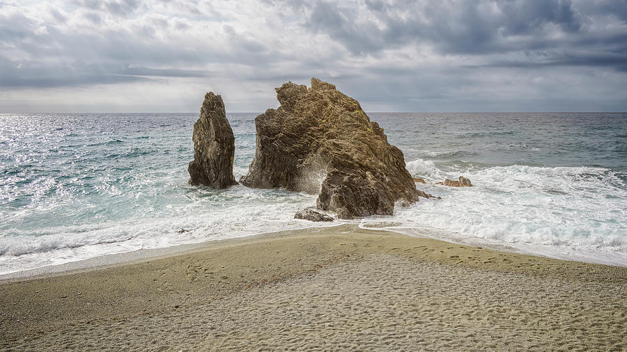 Monterosso Cinque Terre Italy Beach Photograph