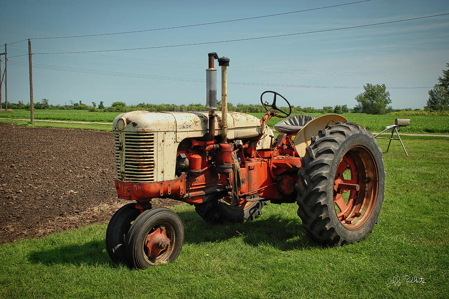 Montes Tractor Photograph by Jeff White