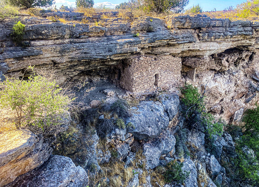 Montezuma Well Cliff Dwellings Photograph