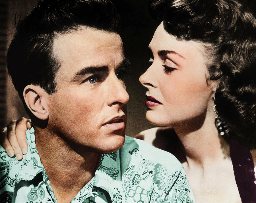 Montgomery Clift and Donna Reed Photograph by Movie World Posters