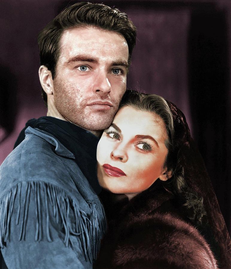Montgomery Clift and Joanne Dru Photograph by Movie World Posters