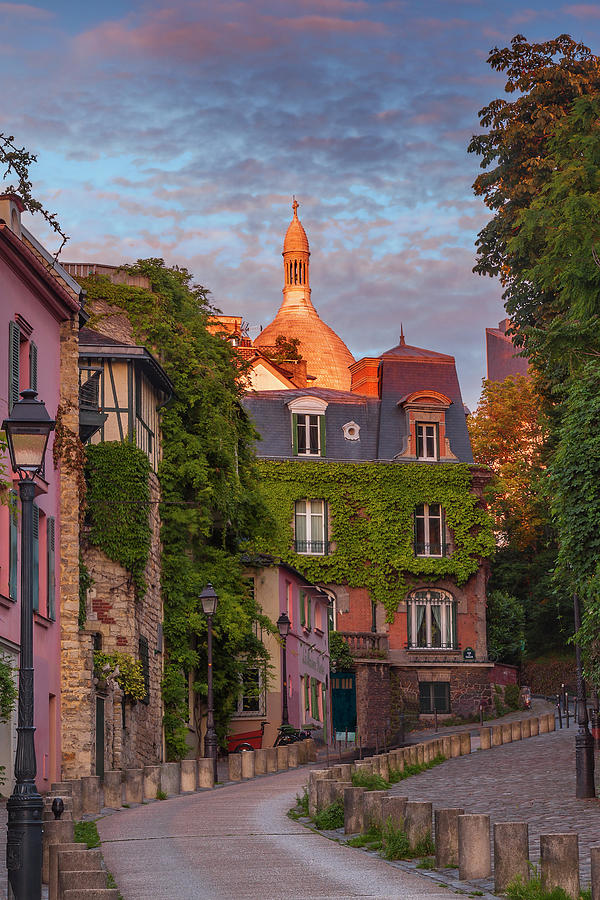 Montmartre at Dusk Photograph by Andrew Soundarajan