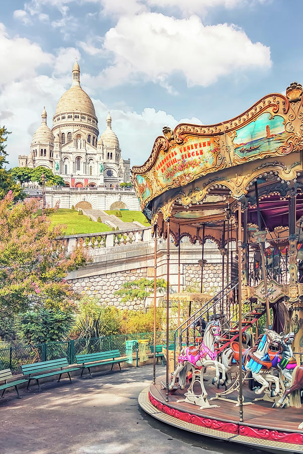 Architecture Photograph - Montmartre by Manjik Pictures