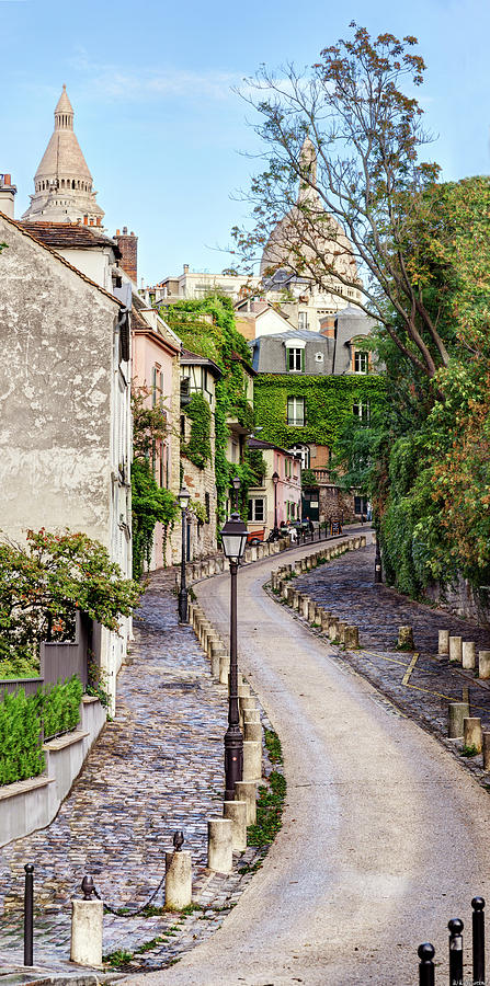 Montmartre Street 01 Photograph by Weston Westmoreland