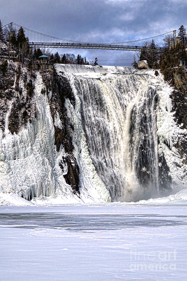 Montmorency Falls Photograph by Olivier Le Queinec