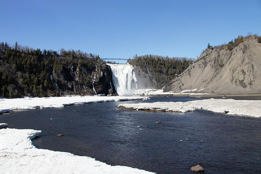 Montmorency Falls, Quebec Photograph by Avenue Des Images Montmorency Falls, Quebec Photograph by Avenue Des Images