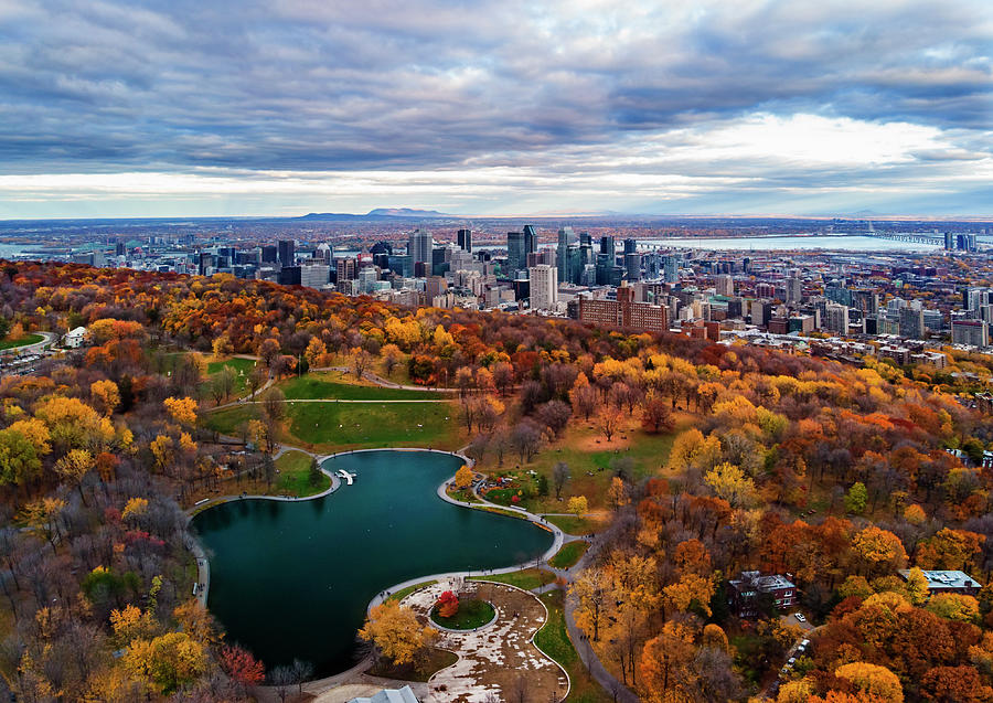 Montreal Autumn Photograph by Mircea Costina Photography Pixels